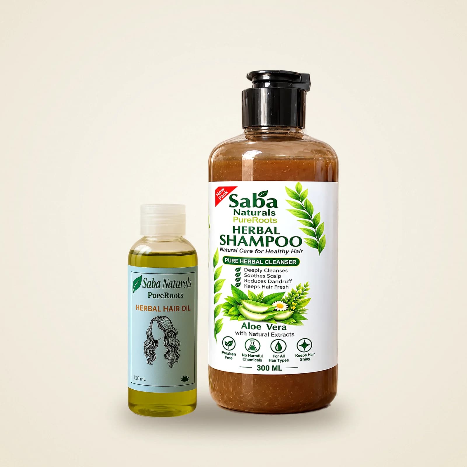 PureRoots Complete Hair Care Gift Set bottle